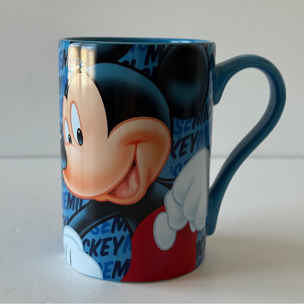Disney Mickey Mouse Tall/Large Ceramic Coffee Cup/Mug Vintage Magical